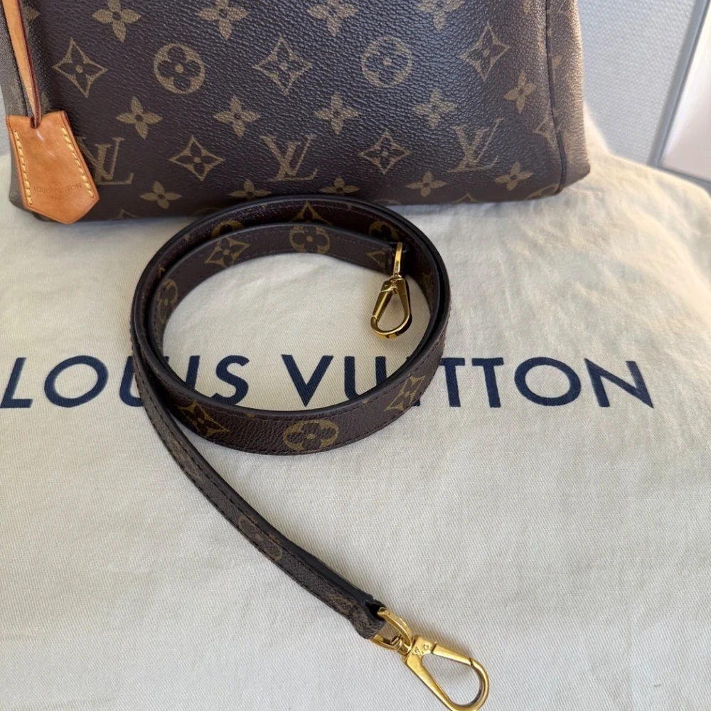 LOUIS VUITTON MONOGRAM MONTAIGNE BB CROSS BODY HANDBAG